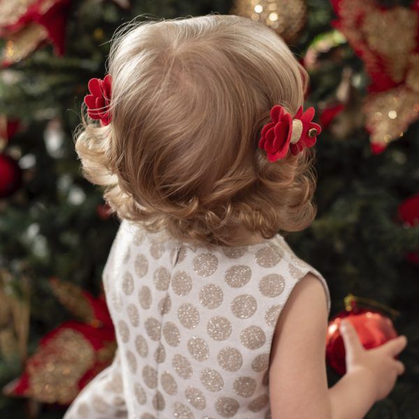 Hair Clip Mr. Claus